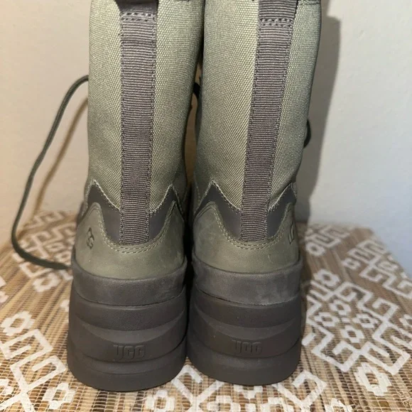 UGG Olive Lace-Up Boots - Picture 3 of 5